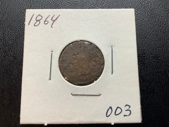 1864 Indian Head Cent #003