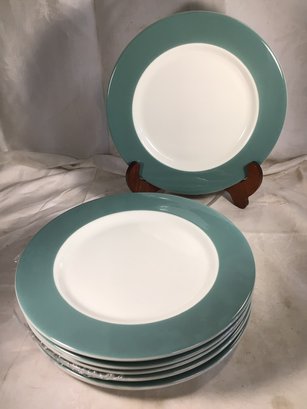 Set Of 6 Caribe Plates, 11 In Diameter - Used In Diners And Restaurants Across America In 1950s And 60s