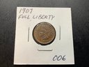 1907 Indian Head Cent Full Liberty #006