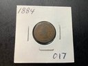 1884 Indian Head Cent #017