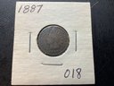 1887 Indian Head Cent #018