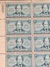Full Sheet Of 50, 3c U.S. Stamps, Juliette Gordon Low, Founder Of Girl Scouts, SHIPPPABLE