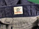 Levi 501 Button Fly Jeans - White Oak Cone Denim - Size 42 X 32