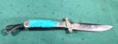 Pocket Knife With Turquoise - Parker Cut Co./Game Getter