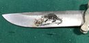 Pocket Knife With Turquoise - Parker Cut Co./Game Getter