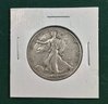 1945 U.S. Walking Liberty Silver Half-Dollar - #06, Nice Full Date, Wartime Coin, SHIPPABLE