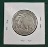 1945 U.S. Walking Liberty Silver Half-Dollar - #06, Nice Full Date, Wartime Coin, SHIPPABLE