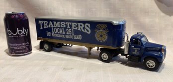 WAY UNDER RETAIL!  Vintage Metal Model Truck - Teamsters Local 251 East Providence, RI