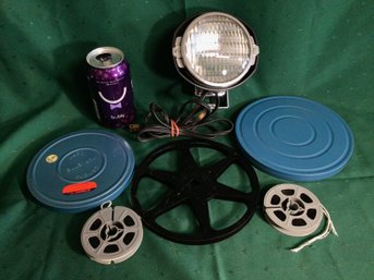 Movie Lamp And 5 Reels