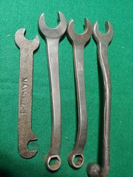 Antique Auto Wrench Lot Of 4 Ford Overland Maxwell