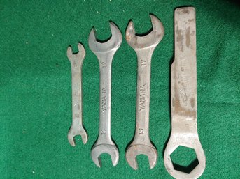 Vintage Yamaha Wrench Lot Of 4