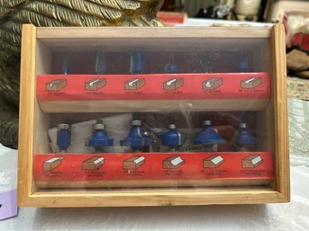 Lifetime Carbide 12 Piece Router Bit Set Complete In Original Case - Shippable