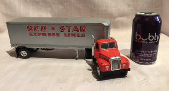 Vintage Mack Metal Model Truck - Red Star Express Lines - 1993