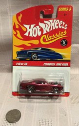 Hot Wheels Classics Mint In Box - Series 3 - #10 Of 30 - Plymouth King Kuda -  2006