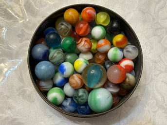 Vintage Glass Marbles - 40 - SHIPPABLE