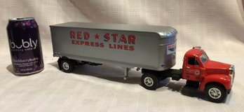 WAY UNDER RETAIL!  Vintage Metal Model Truck - Red Star Express Lines