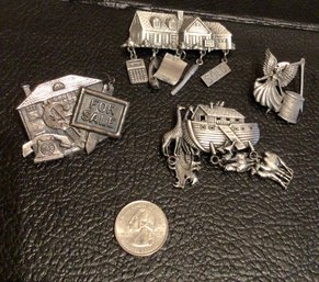 Lot Of 4 Pins