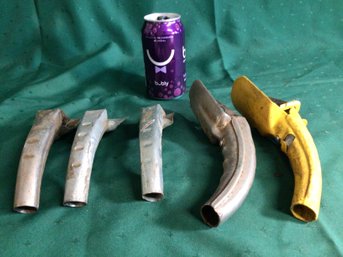 5 Vintage Oil Can Spouts