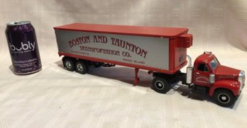 WAY UNDER RETAIL! Vintage Metal Model Truck - Boston And Taunton Transportation Co. Massachusetts Rhode Island