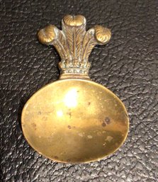 Antique Unusual Brass Spoon