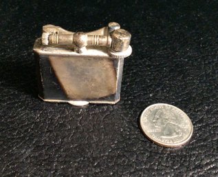 Vintage Sterling Silver Lift Arm Pocket Lighter