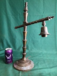 Bronze Antique Lamp - Needs To Be Rewired