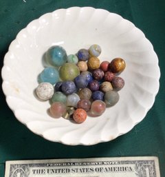 30 Antique Marbles