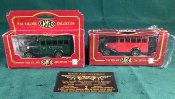 2 Corgi Village Cameo Collection Cars