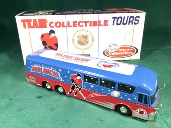 1993 Colorado Avalanche Collectible Bus In Box, Team Collectible Tours - White Rose Collectibles - #2