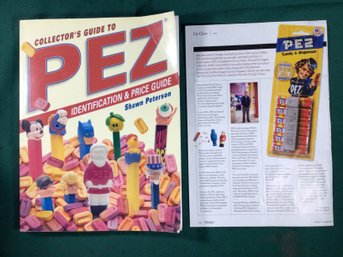 Collector's Guide To PEZ Identification And Price Guide, 2000 - By Shawn Peterson - Signed - See Description