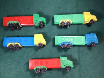 PEZ Truck D, Retired 1999 - Lot Of 5 - SHIPPABLE - #03