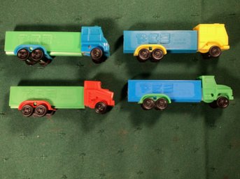 PEZ Trucks, Retired 1991 - Lot Of 4 - SHIPPABLE - #04