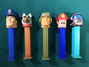 PEZ Emergency Heros - Lot Of 5 - SHIPPABLE - #013