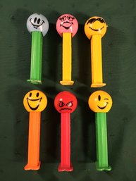 PEZ Vintage Funky Face - Lot Of 6 - #018 - SHIPPABLE