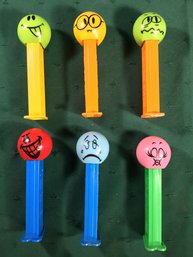 PEZ Vintage Funky Face - Lot Of 6 - #019 - SHIPPABLE
