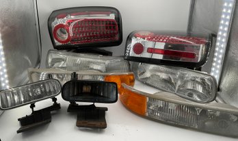 8 Automotive Lights - Some Marked GM