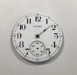 Equity Pocket Watch Face