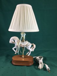 Carousel Horse Lamp - Height 14 In