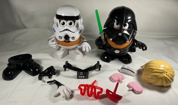 Star Wars Darth Vader And Stormtroopers Mr. Potato Head With Some Accessories