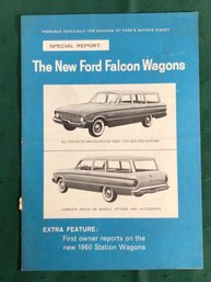 Showroom Catalouge - The New 1960 Ford Falcon Wagons