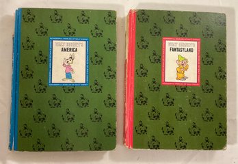 Two Walt Disney Children's Book - Fantasyland, And America