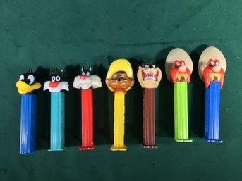 PEZ Looney Toons, Lot Of 7 - Some Made In Hungary, See Description - SHIPPABLE - #A