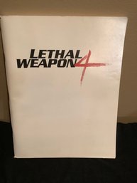 Lethal Weapon 4 Reprint Copy. SHIPPING AVAILABLE.