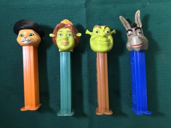 PEZ Shrek - Lot Of 4 - SHIPPABLE - #P