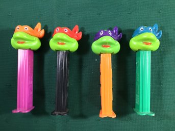 PEZ TMNT Smiling - Lot Of 4 - SHIPPABLE - #J