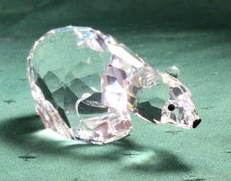 Swarovski Silver Crystal 'Polar Bear'
