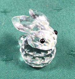 Swarovski Silver Crystal 'Baby Bunny'with Box, Etc. SHIPPABLE
