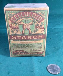 Antique Advertising - Celluloid Starch - Works New Haven, Conn., U.S.A.