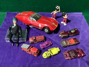 Vintage Toy Cars Plus-Hasbro Corvette-hot Wheel Redline-johnny Lightning-slot