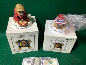 Zelda Wisdom Dog Statue Lot Of 2. SHIPPING AVAILABLE.